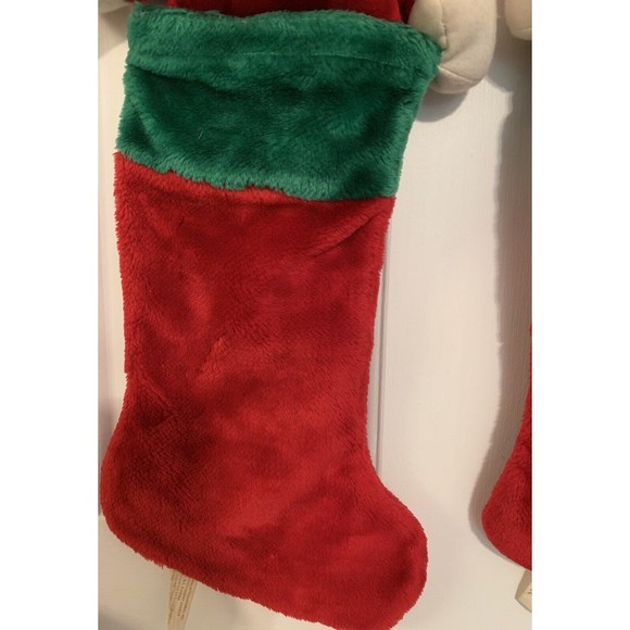 Vintage Christmas Stockings Santa Claus and Mrs. Claus Chosun International READ - Picture 7 of 16